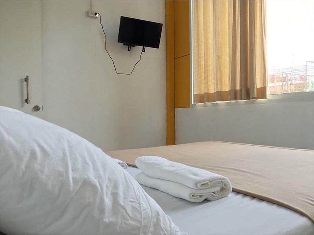 Warm White Hostel Bangkok Camera foto